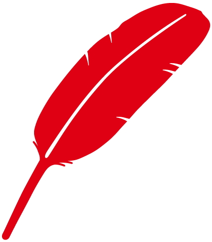 赤い羽根のマーク